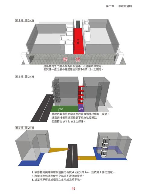 直通樓梯定義|建築技術規則建築設計施工編§93